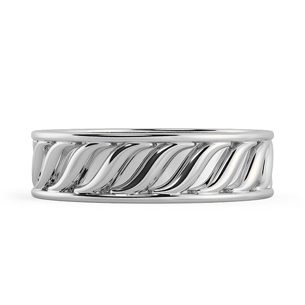 Men's Vintage Wedding Ring NCM9006 1